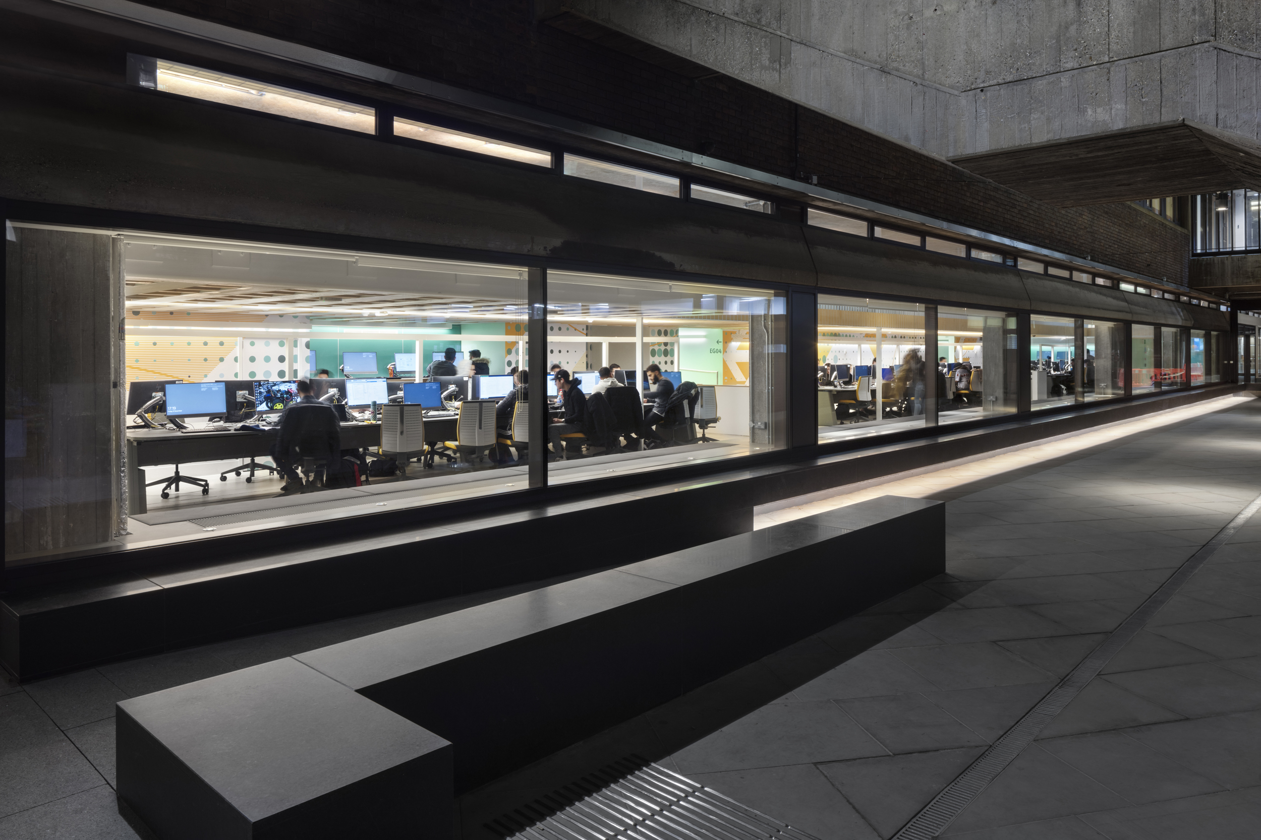 LTS Architects Drysdale City University Night View